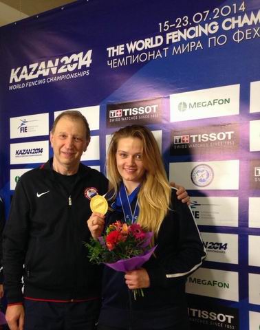 First Place Team sabre woman